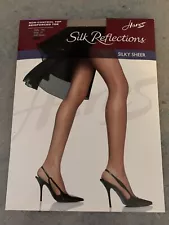 NIB Hanes Silk Reflections Silky Sheer Pantyhose, sizeEF, 3.99 each, or 2 for $7