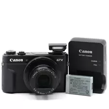 Canon Powershot G7X Mark II g7 x Mark II Compact Digital Camera used