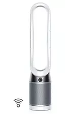 Dyson Pure Cool TP04 HEPA Air Purifier and Tower Fan, White/Silver