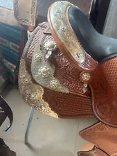 16.5 inch Dale Chavez show saddle