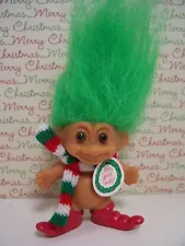 MERRY LIL CHRISTMAS ELF - 3" Russ Troll Doll - NEW IN ORIGINAL BAG