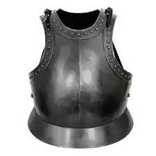 Medieval Black Knight SCA 18Ga body armour battle ready combat armor