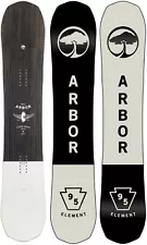 NO RESERVE !! Arbor Element Rocker Snowboard, 153cm $499.95 BRAND NEW!!