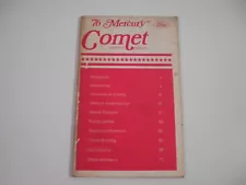 1976 Mercury Comet Owner's Manual (Original) OEM