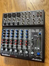 Alesis Multimix 8 USB 2.0 Mixer 10 In 2 Out Audio Recording No Adaptor