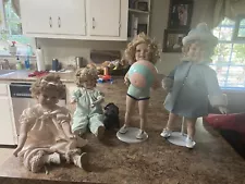 Shirley Temple dolls for sale, Set Of 4