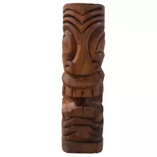 Hawaiian Store Hand Carved Wood Polynesian Style 8 Inch Good Health Tiki Totem