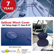 Oceansouth Sailboat Winch Cover – Self Tailing- Height 7.1" - Base 5.9" Diameter