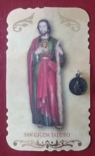 CHARITY SALE Saint Jude Thaddeus Apostle relic medal, patron of desperate case.