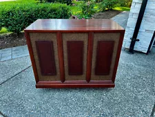 1968 Leslie 247RV 222RV speaker 147 amp - Worldwide Shipping Decorator cabinet