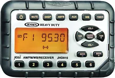 Jensen Heavy Duty JHD910 Mini Waterproof AM/FM/WB Radio, NOAA Weatherband