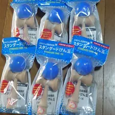 Set Of 6 Standard Kendama Recommended By Japan Association Blue Pieces