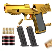 DESERT EAGLE Toy guns with soft bullet, Pistol for children with ejection manuel