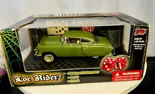 1954 Loc Riderz Chevrolet Bel Air Hardtop Green Diecast Car 1:32