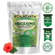 Organic Hibiscus Flower Powder 100% Pure Hibiscus sabdariffa Good for Heart