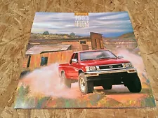 1993 Toyota Trucks Car Dealer Showroom Sales Brochure for 93