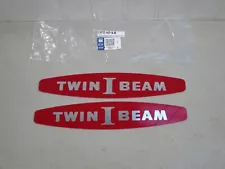 NEW 1966 FORD F100 F250 PICKUP TRUCK CHROME "TWIN I BEAM" FENDER EMBLEM INSERT