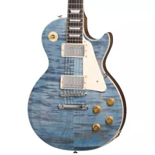 Used Gibson Les Paul Standard 50s Figured Top - Ocean Blue