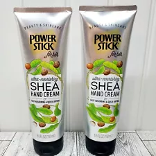 Power Stick For Her Shea Hand Cream 6.5 oz Fast Absorbing Quick Dry Lot of 2