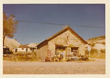Nevada Mining Town Vintage Photo 3x5 - Old Farm, Mine Equipment NV #34