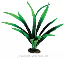 Aqua One A1-24126 Silk Plant African Onion 30cm For Freshwater Aquarium & Terrar