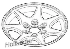 07-20 Yukon XL Alloy Spare Wheel Rim 17x7 Seven 7 Spoke S2B OEM Factory Freeship