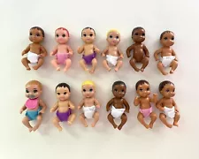 A Dozen Barbie Skipper Babysitting Baby Dolls - Lot of 12 Adorable Babies