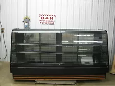 Barker 8' 2" Remote Curved Glass Bakery Display Case Merchandiser