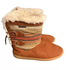 Ugg Australia Women's Classic Short Pendleton Chestnut Aztec Boots 8 US