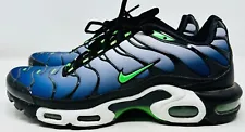 Nike 'Icons' Tuned 1 Air Max Plus TN Mens 001 Black Scream Green White Size 10