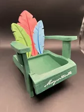 Yankee Candle Jimmy Buffett Margaritaville Palm Adirondack Chair Candle Holder