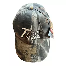 Embroidered Team NWA Camo Baseball Style Cap New with Tags Adjustable #6010