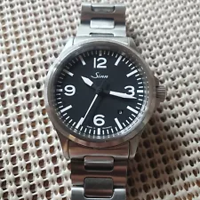 Sinn 556a Pilot Eta Top Grade Automatic Men's watch Made In Germany .65