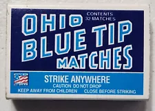 Ohio Blue Tip Matches