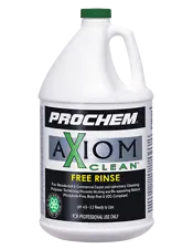 Carpet Cleaning Green Cleaning Prochem Axiom Free Rinse