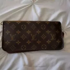 Authentic Louis Vuitton Large Clutch Wallet Monogram Classic