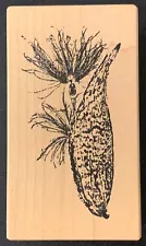 Fred B Mullett Milkweed Group Rubber Stamp