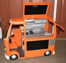 Our Generation Orange Grill To Go Food Truck for 18" Doll OG Girls