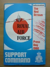 ULTRA RARE! Red Arrows 1980 Press Day First Hawk Display brochure pack