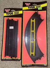 NOS TYCO Straight Track no. 6701 HO Scale Slot Car Vintage And Turn 6705