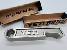 BRAND NEW Yeti Brick Bottle Opener IN ORIGINAL BOX