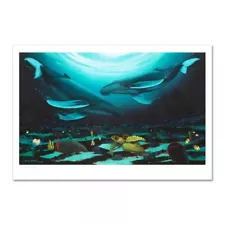 Limited Edition Wyland "Humpback Dance" 145 of 750 - Giclée On Canvas with COA