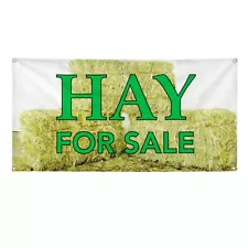 Vinyl Banner Multiple Sizes Hay for Sale Outdoor Advertising Printing D Business