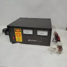 Astron RS-35M Power Supply 13.8 VDC For Ham Radio Set Up w Harness Powers On