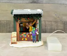 St Nicholas Square Newspapers For Sale Christmas Village Landscape Accessory