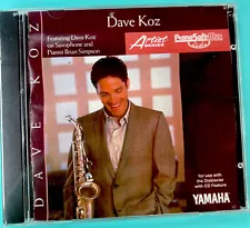 DAVE KOZ Yamaha Disklavier CD PLAYER PIANO Soft Plus Artist Series NEW SEALED