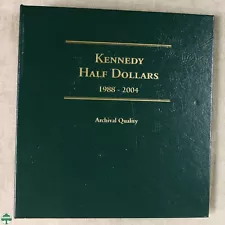 Kennedy Half Dollars 1988-2004 - Archival Quality Album - LCA50 (Album Only)