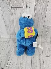 Nanco 2006 SESAME STREET 7" Plush COOKIE MONSTER Stuffed Animal Doll