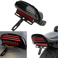 Tri Bar Fender LED Rear Tail Light For Harley Night Train FXSTC FXSTS FLSTSB T (For: Harley-Davidson Night Train)