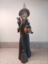 Spooky Halloween Witch Figurine